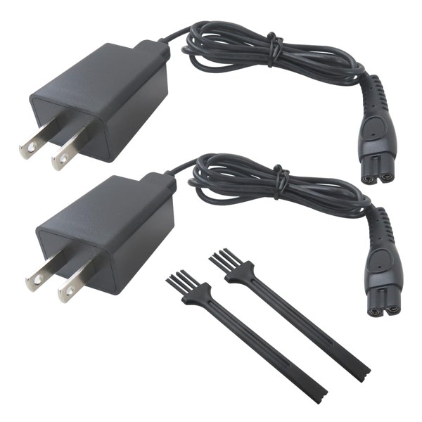 Professional 2 Pcs 5V Charger Replacement for P*hilips Shaver Series: