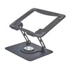 SYEDA Metal 360 Degree Rotating Stand Holder Laptop Stand Adjustable