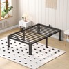 VIPSHOW 14 Inch Twin Heavy Duty 3500 lbs Bed Frame