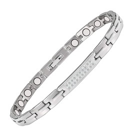 YINOX Magnetic Anklet for Women 15 Pieces Strong Magnetic Anklet Anklet Classic Fashion 9.5 Inch (D)