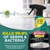 Weiman Disinfectant Granite Daily Clean & Shine, 24 Fl Oz