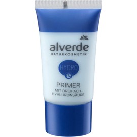 alverde NATURKOSMETIK Make-Up Primer Hydro Primer with Triple Hyaluronic Acid, 30 ml