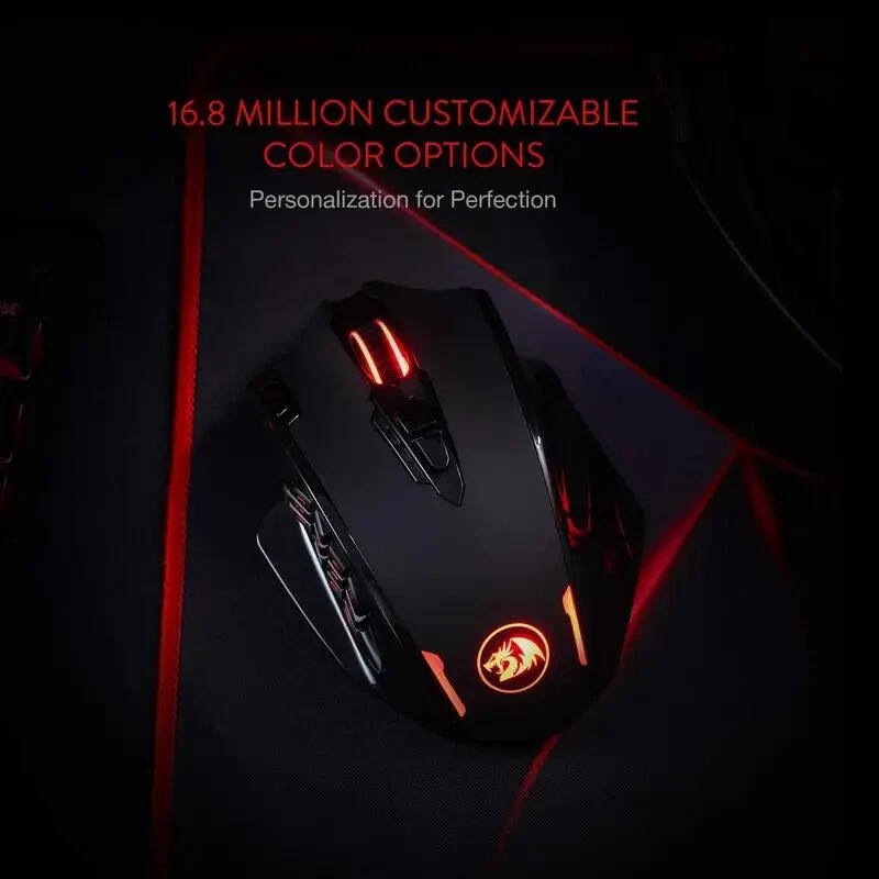 Redragon M913 Gaming 16000 DPI Wired Wireless RGB Mice 16