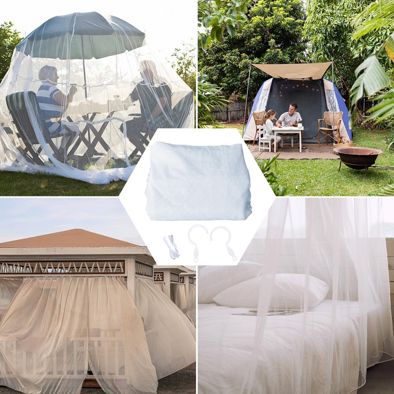 ACTOYS Mosquito Net Bed XXL, Mosquito Net Travel Outdoor, Mosquito