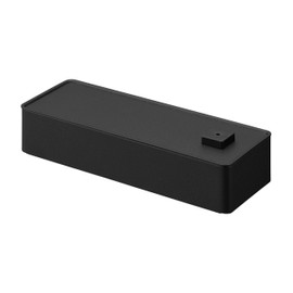 Yamazaki 1870 Incense Storage Case, Black, Main Unit: W 7.9 x D 2.8 x H 1.7 inches (20.2 x 7.2 x 4.4 cm), Tower Incense Holder, Incense Holder