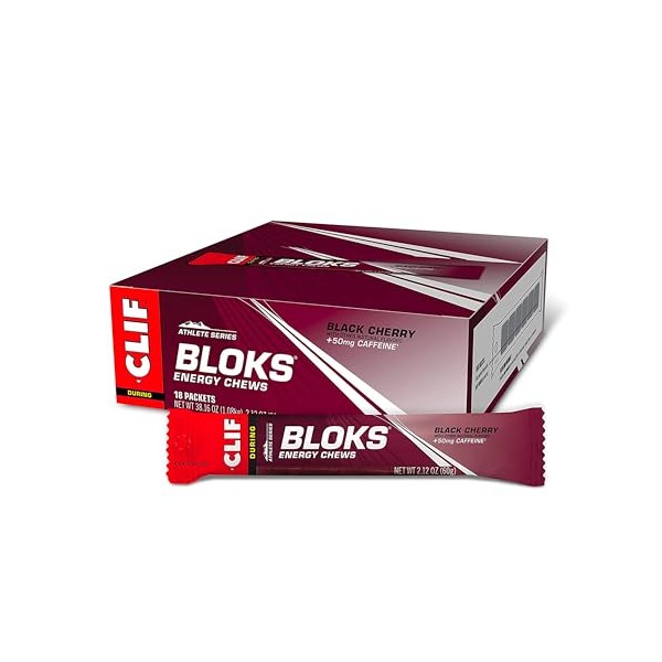 Clif Bloks CLIF BLOKS - Black Cherry Flavor with Caffeine