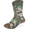 Good Luck Sock Men's Sherlock Holmes Socks, Adult, Shoe Size