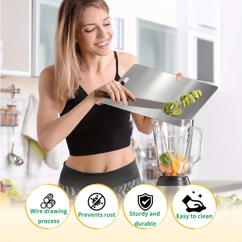 Katuchef Titanium Cutting Board 2026 New Upgrade Titanium Grade 5