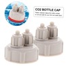 ORFOFE Aquarium Co2 System Pro Tube Guage Bottle Cap Air