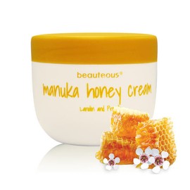 beauteous All-natural New Zealand Manuka Honey Cream with Lanolin and Propolis, 100 g