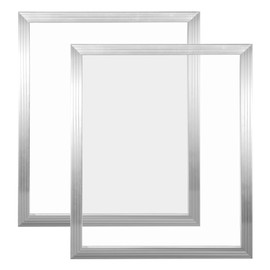 Caydo 2 Pieces 24 x 20 Inch Aluminum Silk Screen Printing Frames with 160 Mesh for Screen Printing