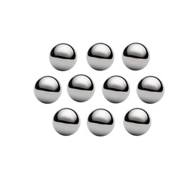 West Coast Paracord 3/4 Inch Chrome Steel Bearing Balls for Paracord Projects (10 Pack)