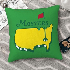 Duotuhe Golf Throw Pillow Covers 18"X18" Cozy Soft Masters Throw Pillowcase Home Decorative Living Room Cushion Cover College Dormitory for Bed Couch Sofa for Golf Lovers