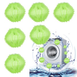 6 Pieces Lint Balls Washing Machine, Hair Catcher Washing Machine, Lint Ball for Washing Machine, Pet Ball Washing Lint Catcher, Against Dog Hair/Hair/Cat Hair Catcher, for Removing Pet Hair Lint