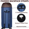 Laundry Bag Backpack Extra Large, 115L Laundry Backpack with Padded
