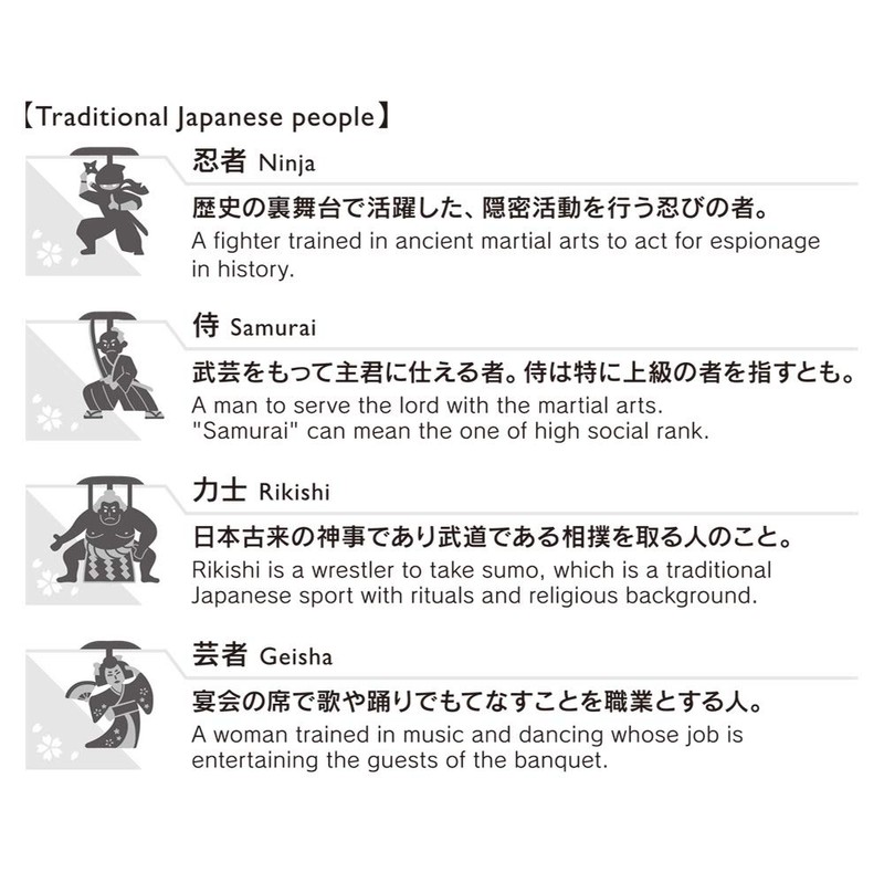 Midori 43265006 Clips, Etched Clips, Japanese Character