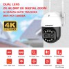 Unitoptek 8x Zoom Dual Lens 2 Way Auido WIFI CCTV
