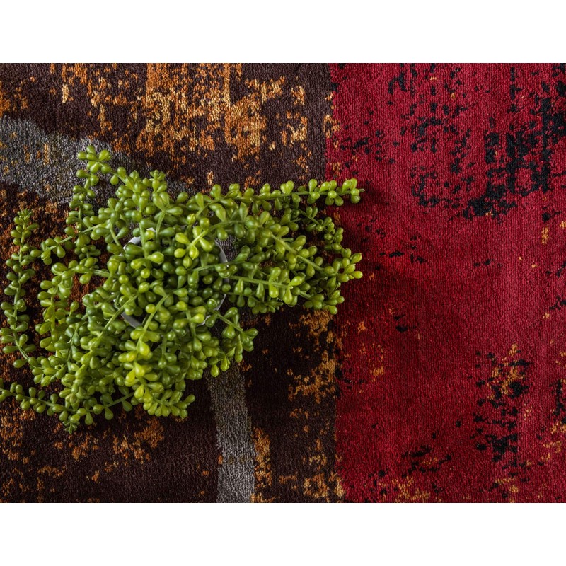 Unique Loom Barista Collection Area Rug - Kouillou (7' 10"