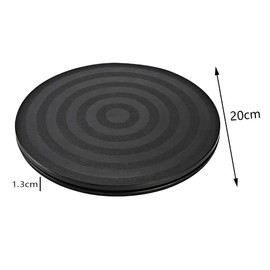 Tucireat 1 Piece Swivel Plate, Multi-Purpose Rotating Platform, Turntable with Steel Ball Bearings, Turntable for TV, High Performance Turntable, 360 Degree Rotating Turntable, TV