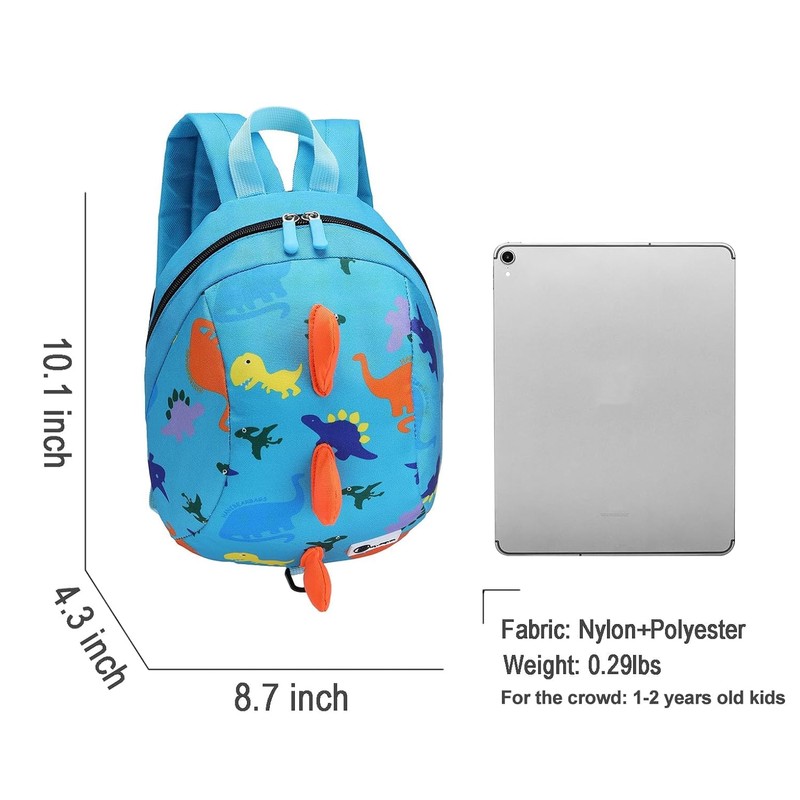 DB Dinosaur Toddler mini backpack with leash,children Kids baby harness