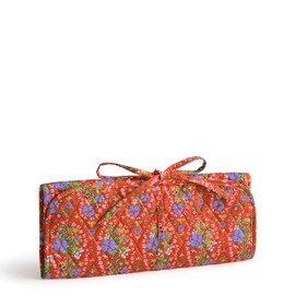 Vera Bradley Premium Cotton Hair Accessory Organizer, Garden Paisley