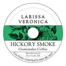 Hickory Smoke Guatemalan Coffee (Single Serve K-Cup Pods) (Gourmet, Naturally Flavored, Whole Coffee Beans) (12 pods, ZIN: 573066)