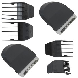 Qblahip New 2 Pack Professional Clipper/Trimmer Snap On Replacement Blades #2068-300 - Compatible for W-ahl Peanut Hair Clipper/Trimmer, Black