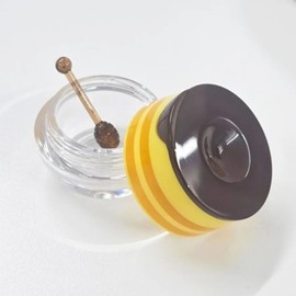 Honey Jar Portable Lip Balm Lip Gloss Cosmetic Subdivision Cream Jar - WFI8YUV / 꿀단지 휴대용 립밤 립글로즈 화장품 소분 크림 단지-WFI8YUV