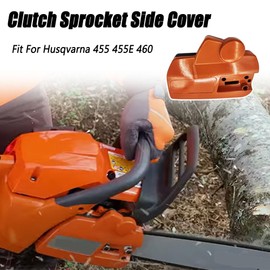 Chainsaw Clutch Cover with Brake Replace 537286301 Compatible with Husqvarna 455 455E 460 461