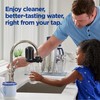 PUR Vertical Faucet Mount Water Filtration System with Lead Reducing
