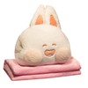 Stuffed Animals Travel Blanket Pillow Set Soft Plush Hugging Pillow