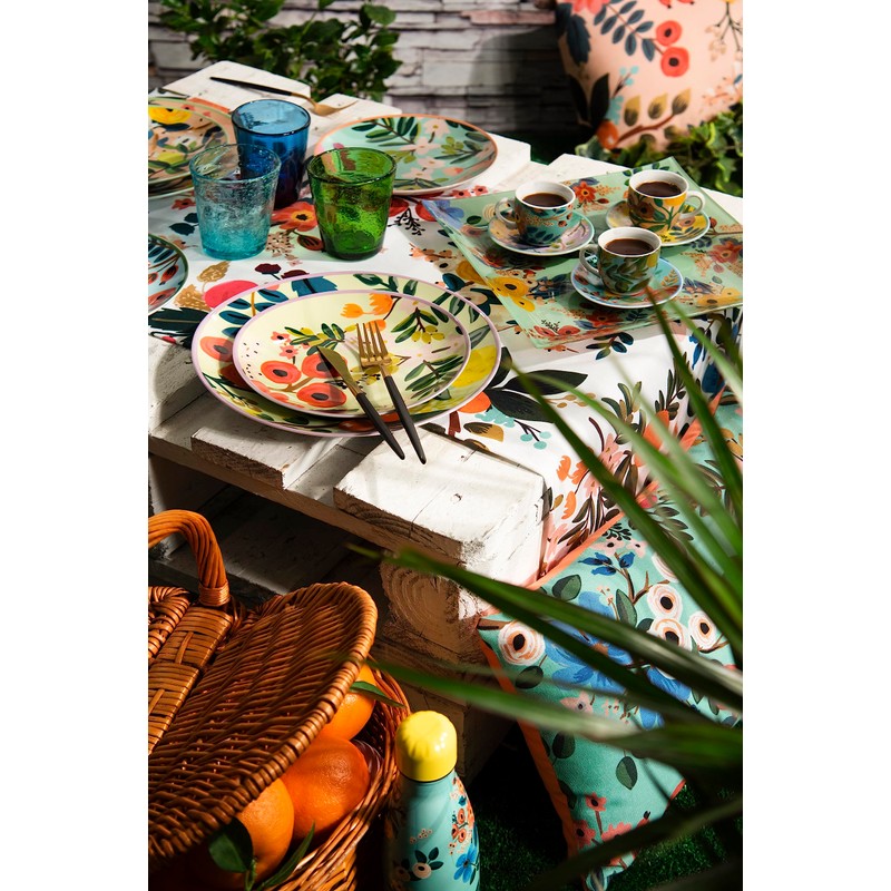 Excelsa Flowers Frida Plate Decorated Tray