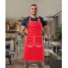 Utopia Kitchen 10 Pack Bib Apron, Unisex Adjustable Aprons with
