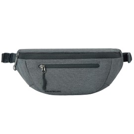 Travelon Anti Theft Urban Waistpack, Slate, One Size