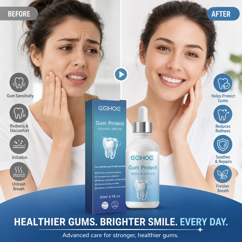 Oral Care Drops for Fresh Breath – Gentle Mouth Rinse