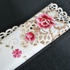 Sobeta Embroidered Table Cover,White Oval Lace Tablecloth Doily Embroidered Floral