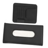 Outanaya 1Set Car Tissue Holder Premium Leather Napkin Holder for