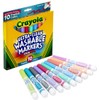 Crayola Ultra Clean Washable Markers, Tropical, Gift for Kids, 10Count