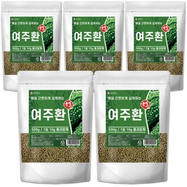 5 500g domestic Yeoju pills / 국산 여주환 500g 5개