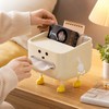 Desktop Organizer with Tissue Storage for School & Home –