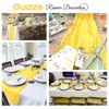 4 Pack Lemon Yellow Cheesecloth Table Runner 20 x 120
