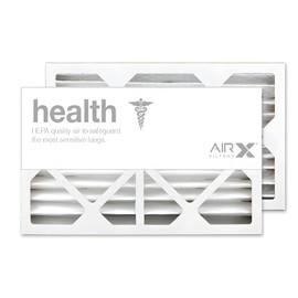 12.5x20x5 Air Filter by AIrX Filters Health Replacement For Compatible With Honeywell FC100A1052 Furnace Filter AC Air Filter - MERV 13, 2-Pack