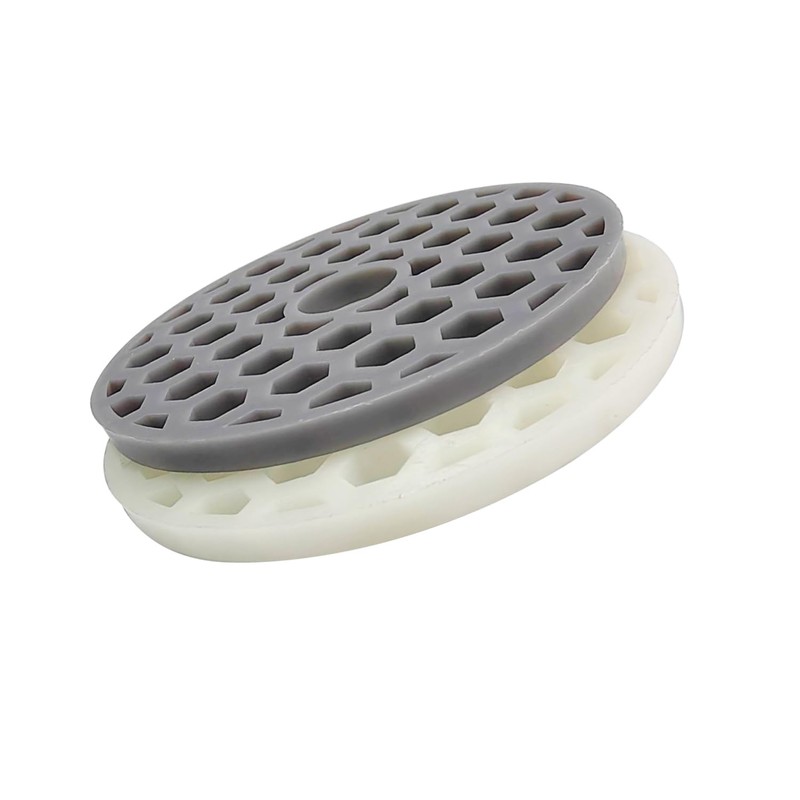 Qrity 4 Pcs Shower Stall Drain Protector, Hair Catcher, Shower