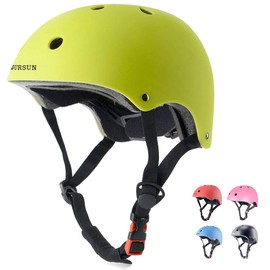 BURSUN Kids Bike Helmet Toddler Cycle Helmet for 2-15 Years Old Boys Girls -Lightweight, Adjustable Multi-Sport Helmet for Skateboard Cycle Roller Skateing Scooter Rollerblading BMX..