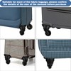 CAUTIOUS Suitcase Wheels Suitcase Wheels Replacement Wheels Luggage Case 2