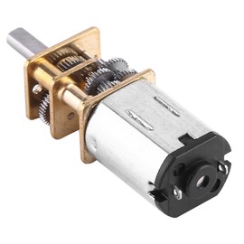 DC 6V Gear Box Reversible High Torque 1:1000 Toy Car Reduction Electric Motor with Output Shaft 10/15/20RPM (15RPM)