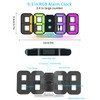 Zaxiva 3D LED Digital Alarm Clock, Table Clock, Digital Clock