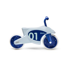Italtrike Valentino Balance Bike for Toddlers & Kids, Indoor & Outdoor Use, Safe Design, Sturdy Child Safe Wheels, 2-4 Years, Made in Italy (Blue)