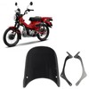 Motorcycle Front Windshield PC Airflow Wind Deflector Fairing Windscreen for