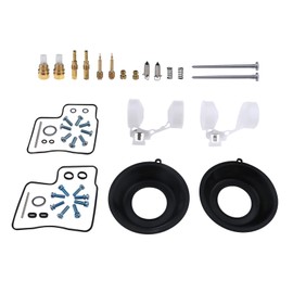 SVKZGFZ 2-Set Carburetor Rebuild Repair Kit for Honda Shadow ACE Spirit 750 VT750C VT750CD VT750C2 VT750DC VT700 Carb Gasket Jets Needle Float Diaphragm